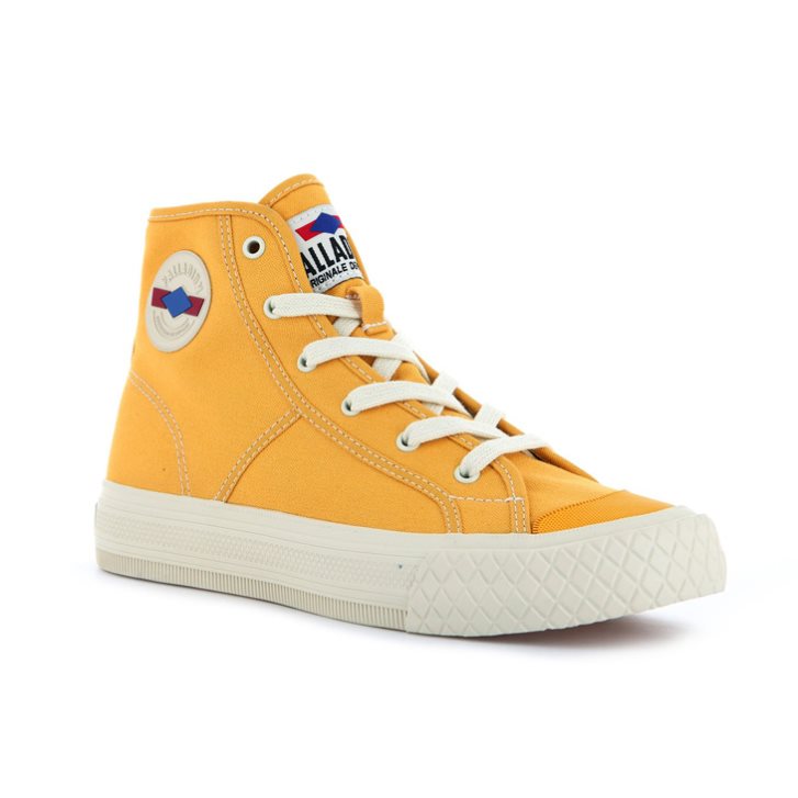 Pánské Tenisky Palladium Palla Louvel High Tops Hořčice | CZ BRE-17K